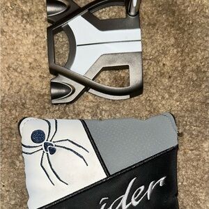 Taylormade Spider S CB Golf Putter with Cover